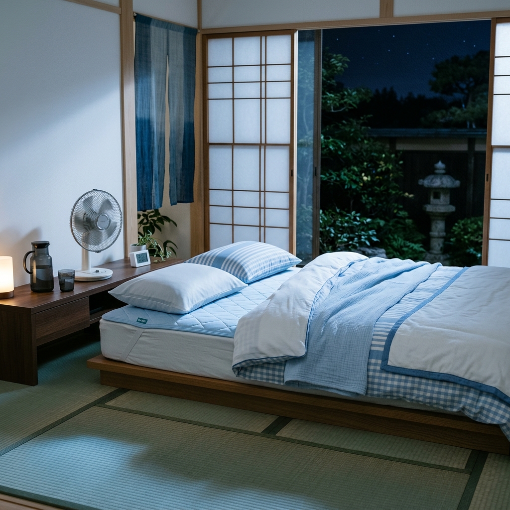 熱帯夜を乗り切る冷感寝具・快眠グッズ